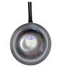 MYLAND Traditional Carbon Steel 16 inch Round Bottom Wok