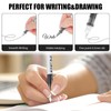 8 Pieces Retractable Fountain Pen, Fountain Pen, Disposable Fountain Pen,