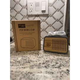 Origaudio Wireless Temblor Speaker and Charger  Stick Stone Collection **New In Box**