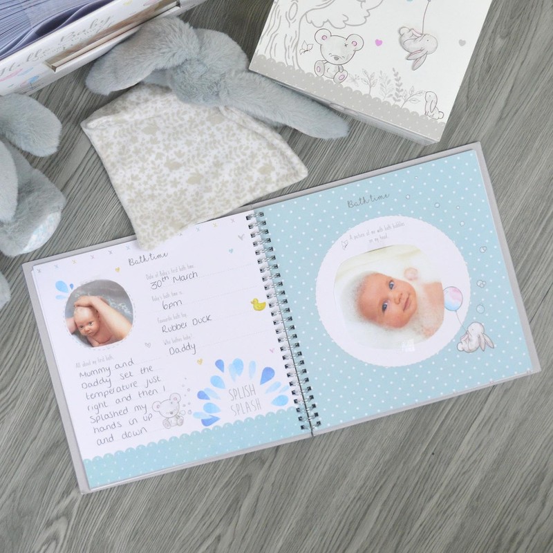 Baby Memory Journal Keepsake Book Milestone Photobook Gender Neutral Diary
