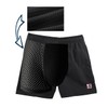 JustSun Men's Quick-Drying Board Shorts with Mesh Lining and Adjustable