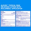Aleve Pain Relieving Lotion with Rollerball 2.5 oz (Pack of