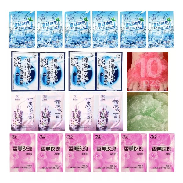 Veraly 10 Sobres Jelly Spa Exfoliante Pies Hidratante Sales Nutre