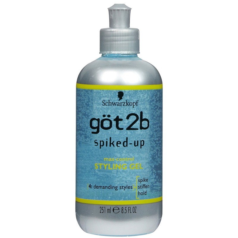 Got2B Spiked-Up Max Control Styling Gel, 8.5 Fl. Oz.