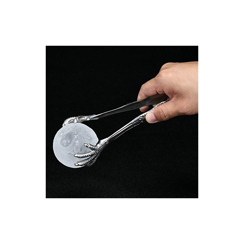 MASSJOY Bar Ice Hockey Special Eagle Claw Shape Ice Tongs