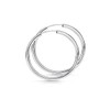Materia by Matthias Wagner 925 Silver Hoop Earrings for Men