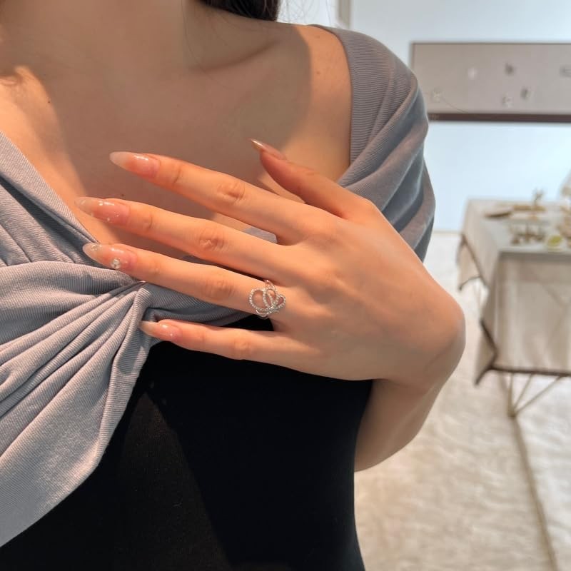 Butterfly Rings 925 Sterling Silver Butterfly Rings Butterfly Jewellery Gifts