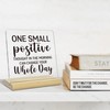 Motivational Gifts for Home Office Decor, One Small Positive Thought