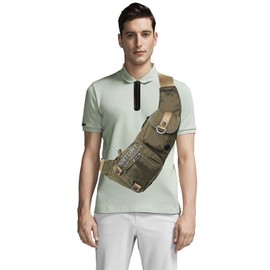 Innturt Nylon Bodybag Backpack, green