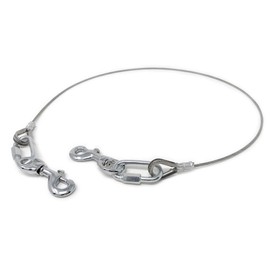 Flagpole Deluxe Flag Arrangement Cable - Helps with Assembly for Internal Halyard System - Flag Attachment Hardware - Flag Pole Rope and Clips Kit - Made in The USA (for 3’’ x 5’ Flag)