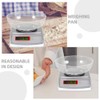 Lurrose 2pcs Weighing Pan Food Weighing Bowl Weigh Boats Digital