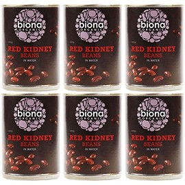 (6 Pack) - Biona - Organic Red Kidney Beans | 400g | 6 Pack Bundle