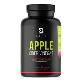Vinagre De Manzana 180 Cápsulas De 500mg. B Life Sin Sabor