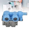 Water Inlet Valve Blue Double Head PP Washer Water Inlet