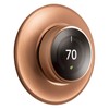 POPMAS Copper Metal Wall Plate for Nest Learning Thermostat 3rd