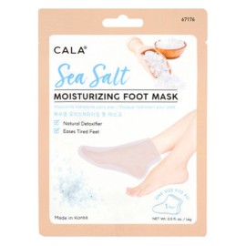 Cala MOISTURIZING FOOT MASK SOCKS: SEA SALT (3 PAIRS)