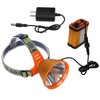 Leapiture Mining Headlamp Strong Light Rechargeable LED Safety Mining Headlight