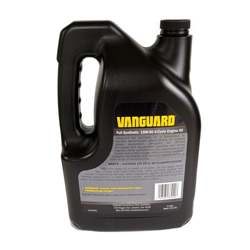 Vanguard 5-Quart 15W-50 Full Synthetic Engine Oil