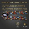 ZJchao Gorro de Satén Samurai para Cabello Largo, Gorro 2
