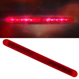 Command Electronics 12V LED Surface Mount Stop, Turn, & Tail Light – OEM RV & Trailer Hot Line Utility Light – Sealed Polycarbonate Lens – CSA Certified for the US & Canada – Red w Class A Reflex 1 Pk