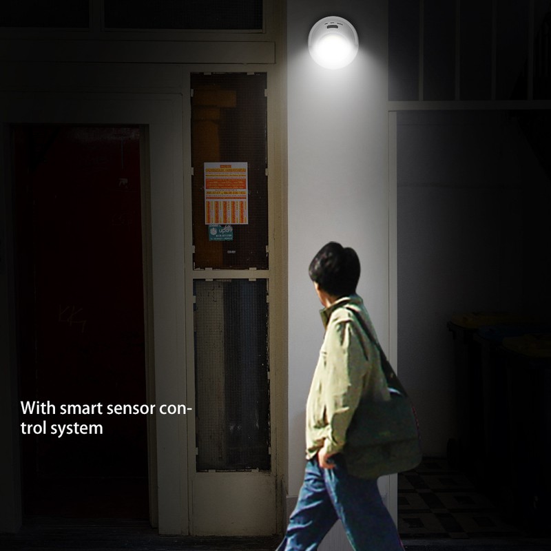 360° Automatic Human Induction Lamp Mini Night Light with Magnet