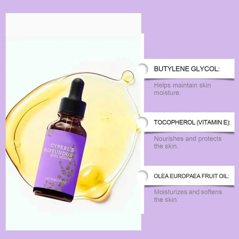 10d Aceite Cyperus Rotundus Para Depilación E Hidratación