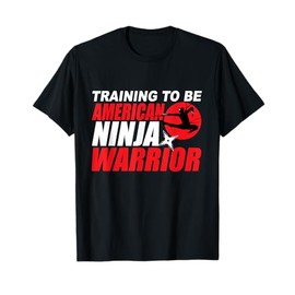 Training To Be Ninja Warrior Youth Ninja Warrior Shirt Kids T-Shirt