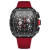 Mini Focus Mens Watches 3ATM Waterproof Chronograph Movement Watches with