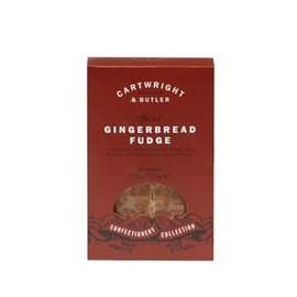 Cartwright and Butler | Gingerbread Fudge In Carton - Birthday Treats, Thank You Gift, Thinking of You, Father's Day Gift