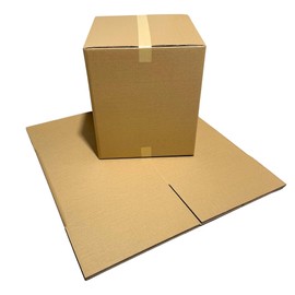 Pack of 5 Postal Mail Packaging Storage Cartons - Double Wall Cardboard Boxes - 18" x 18" x 20" / 450mm x 450mm x 500mm