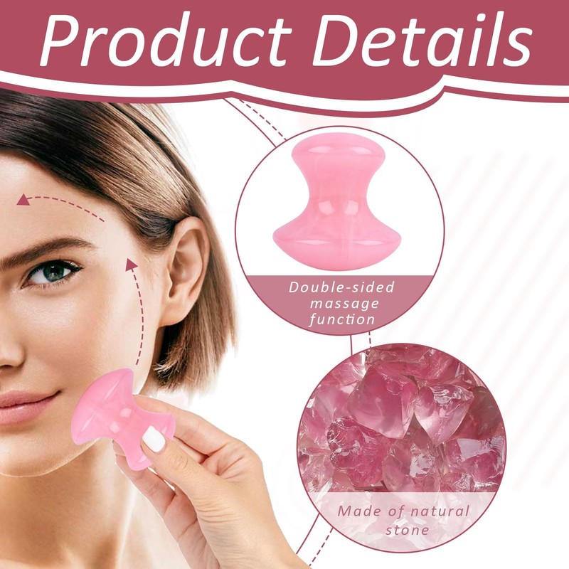 Gua Sha Mushroom Shape Massage Tool, Mushroom Shape Gua Sha