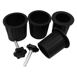 WANGCL Pack of 6 Reducing Rings for Parasols Umbrella Stand Adapter Parasol Replacement Parts for Backyard Patio Table Decks