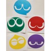 Puyo Puyo Arcade Game Set Sticker Vinyl Decals Binders, Walls,