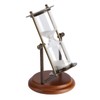 15 Minutes Metal Rotating Sand Glass Timer Clock Hourglass Table