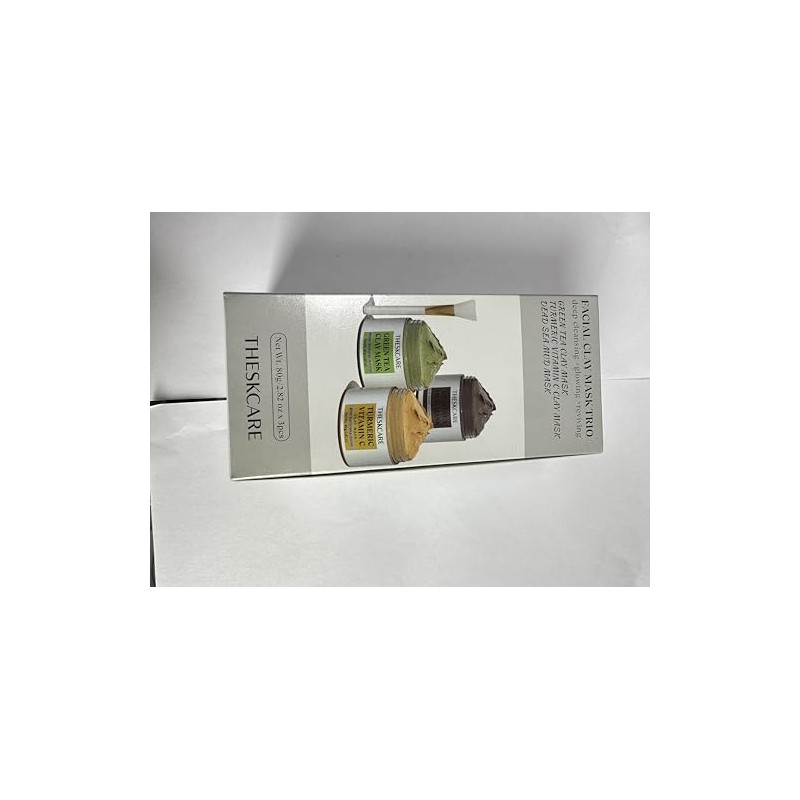 THESKCARE Set De 3 Mascarillas De Arcilla Mascarilla De Arcilla