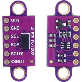 DUBEUYEW VL53L0X Time-of-Flight Distance Sensor Flight Measurement ToF Laser Range Finder 940nm Laser Detect Module for Arduino (4PCS)