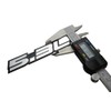 ERPART 5.3L Liter Embossed Silver on Black Highly Polished Silver
