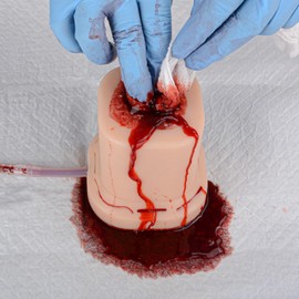 Simedutech Gunshot Wound Packing Trainer, Stop the Bleeding Training Kit
