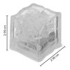 Movasa 12 Cubos Hielo Led Luminoso Multicolor Fiesta
