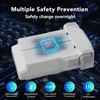 Drone Battery Rechargeable 3850mAh 47 Minutes Flying Time Multiple Prevention