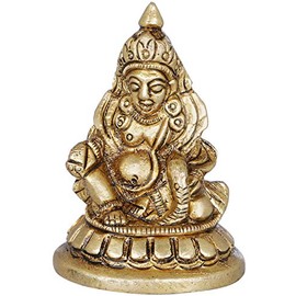 Exotic India Small Kubera, Multi Color