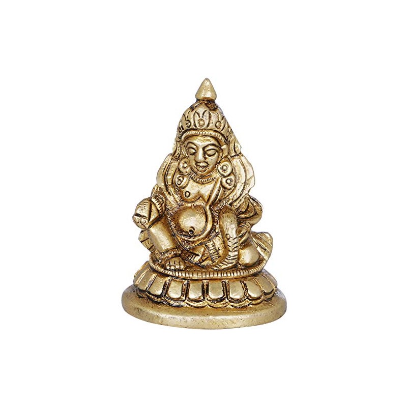 Exotic India Small Kubera, Multi Color