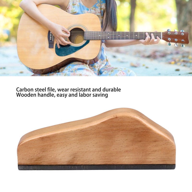 Guitar Fret Beveling File, Precision Tool for Guitar Fret End