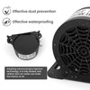 MIRKOO Backup Alarm 110dB 12V-80V DC Waterproof Industrial Heavy-Duty Backup