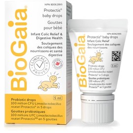 BioGaia Probiotic Baby Drops - Gotas para recién nacidos, bebés y niños pequeños, 5 ml