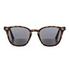 grinderPUNCH Bifocal Sunglasses Readers Keyhole Retro Square Horn Rimmed Semi