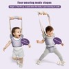Baby Walking Harnesses Lightweight Adjustable Detachable Crotch Pad Handheld Toddler
