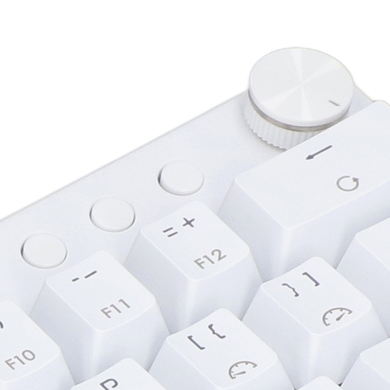 Mechanical Keyboard 64 Key Plus RGB 3 Mode Knob Design