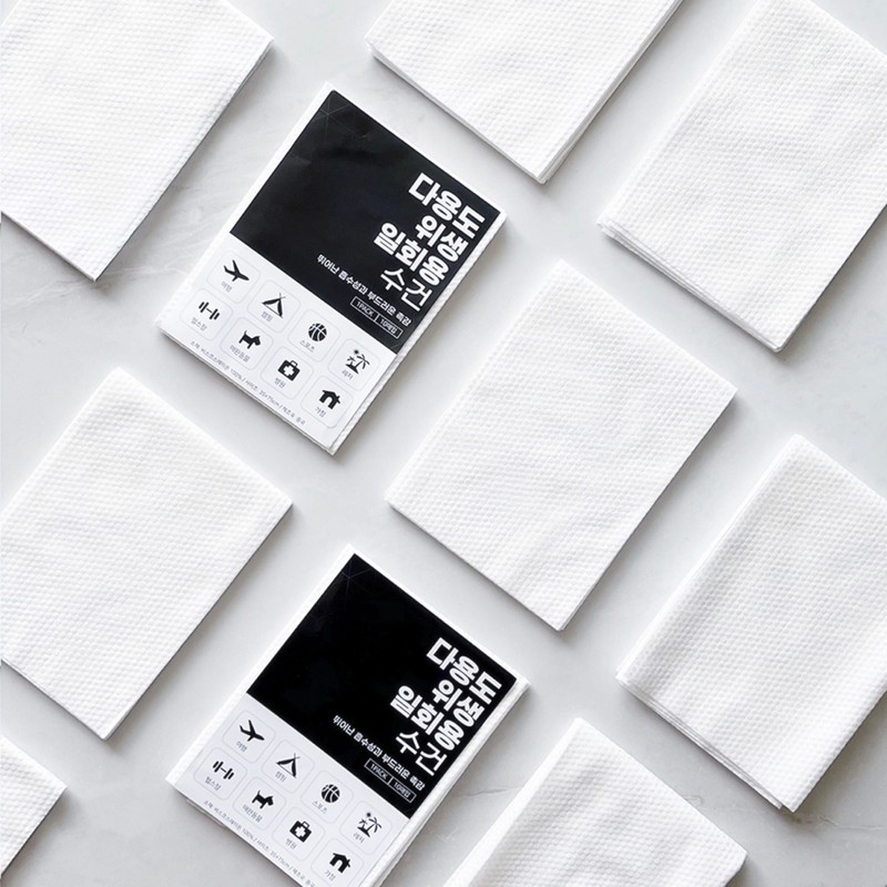 Cotton Cloud Multipurpose Sanitary Towel Disposable Towel [10+10 / 코튼클라우드