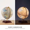 Waypoint Geographic Atlantic Illuminated Globe